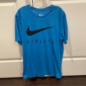 Nike dri fit athlete shirt